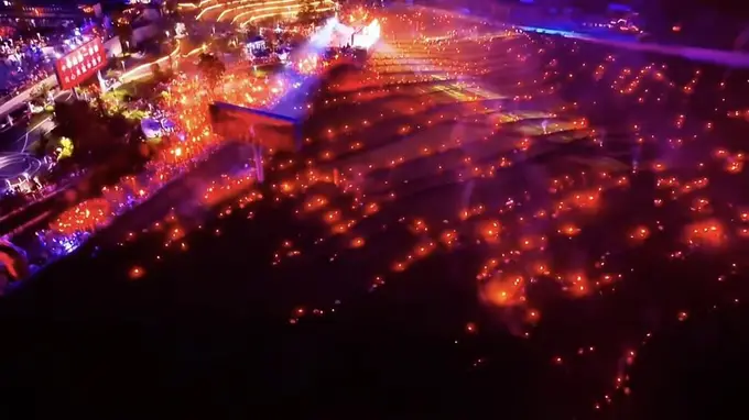 第四届普昌梯田音乐汇燃爆山野 2026甘洛彝族火把节启幕