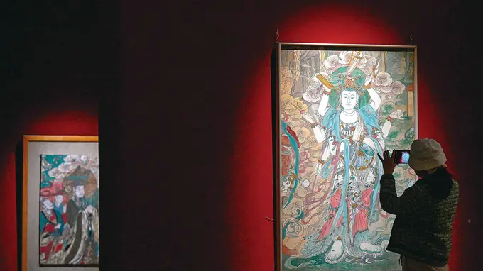 毗卢殿明代壁画:500年古壁丹青展燕赵盛世百态