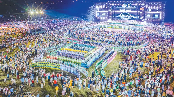 万人共舞！2026海南欢乐节调声大展演精彩上演