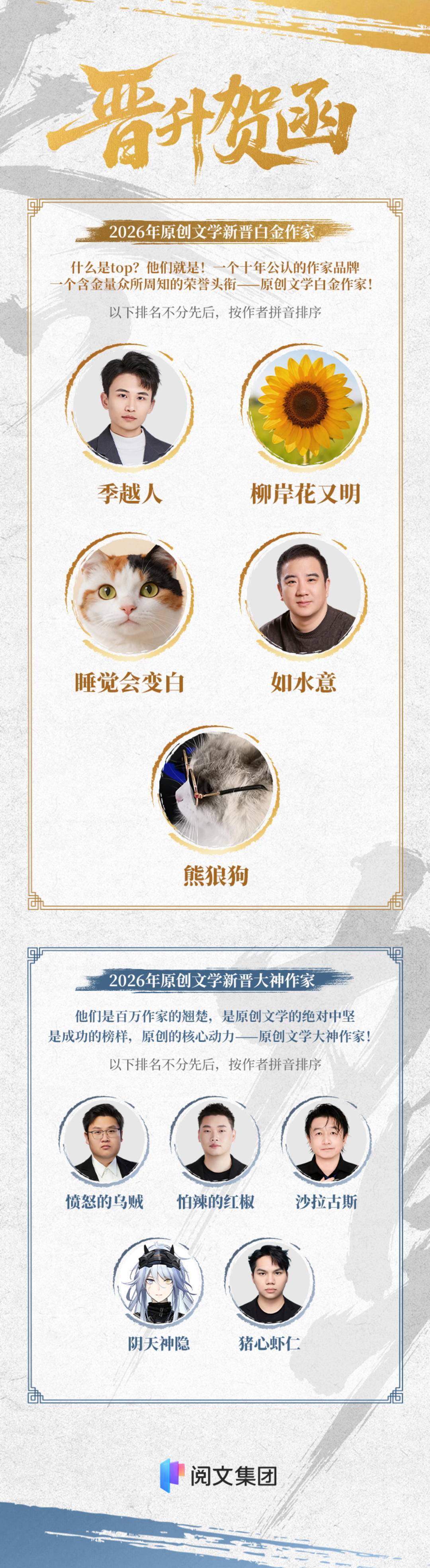 三位江苏作家入榜2026白金大神作家名单，他们是这样写小说的