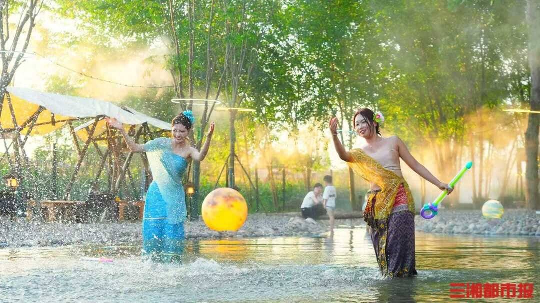 盛夏避暑不必远行！湘潭杨梅洲上新戏水休闲区，一站式解锁江心岛清凉游